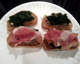 Healthy Grilled Brie Spinach Prosciutto Sandwich recipe step 1 photo