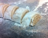 A picture of step 8 of Cinnamon Sugar Pinwheels.