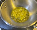 A picture of step 3 of Shalgam ka saag.