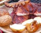 Grillezett, óriás sertéscomb recept fázis 3 fotója