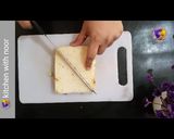 A picture of step 3 of Club sandwich.