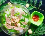 Hình bước làm 3 của món Hủ tiếu tim heo