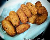 आलू पोहा कटलेट (aloo poha cutlet recipe in Hindi) रेसिपी चरण 3 फोटो