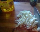 A picture of step 2 of Heritage day pap, spinach and grilled chicken & wors.