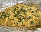 A picture of step 3 of Baked Angel Fish With Creamy Lemon Sauce.