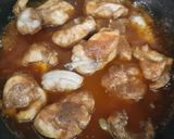 A picture of step 7 of Chicken ginger karahi.