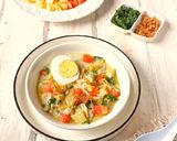 Foto langkah ke 5 dari resep Soto Ayam Betawi.