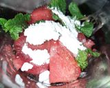 A picture of step 2 of Watermelon Mojito.