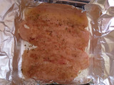 Pechuga al horno tipo pizza