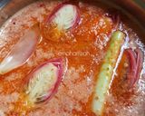 Gambar langkah 3 resipi Asam Pedas Rebus.