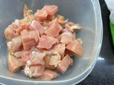 Pollo con salsa dulce