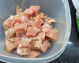 Foto del paso 1 de la receta: Pollo con salsa dulce