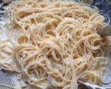 Foto langkah ke 4 dari resep Spaghetti carbonara.