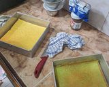 Foto langkah ke 4 dari resep Bolu Gulung Mulus Fluffy.