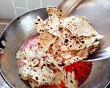 A picture of step 10 of Rajasthani papad ki sabji.