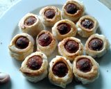 A picture of step 7 of Ladybirds Devils on Horseback ..