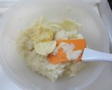 A picture of step 5 of Shepherd's Pie for Christmas or a Party.