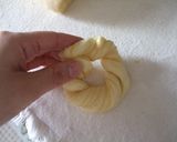 A picture of step 7 of Custard Marble Bread.