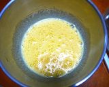 A picture of step 6 of Rich Madeleine with Caramelized Butter.