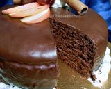 Foto langkah ke 9 dari resep Brownies kukus siram coklat ganache 🍫.