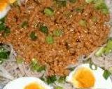 A picture of step 4 of Refreshing! Slippery! Umeboshi-Natto Soba Noodles.