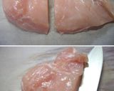 A picture of step 1 of Cheap & Tasty Rolled Chicken Breast Cutlets.