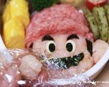 A picture of step 10 of For Charaben (Decorative Bentos) - Super Mario.