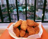 Hình bước làm 4 của món Bánh khoai tây chiên xù