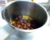 A picture of step 4 of Peeling Chestnuts Using a Pressure Cooker.