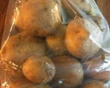 A picture of step 1 of Mandee's version of McCormick© Roasted garlic & onion potatoes..