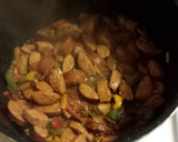 A picture of step 6 of Red Beans and Rice.