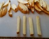 A picture of step 5 of Oinion-tastic! Hamburger With Homemade Fries.