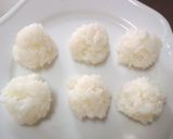 A picture of step 10 of Hina Matsuri Sushi Hina Dolls and Temari Sushi.