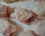 A picture of step 2 of Banana bacon.