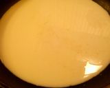 A picture of step 2 of Sunshine's chocolate- cream pie.