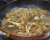 A picture of step 5 of Sautéed Cod and Tofu with Chinese-Style Ankake Sauce.