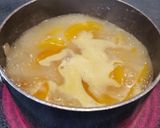 A picture of step 4 of Easy Peach Cobbler.