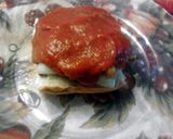 A picture of step 7 of Easy Pepperoni Pineapple Pizza Bread Burgers.