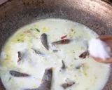 Gambar langkah 3 resipi Masak lemak cili api pucuk paku & udang.