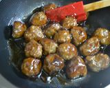 A picture of step 10 of Meatballs for Bentos.