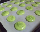 A picture of step 18 of Matcha Green Tea Macarons.