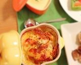 A picture of step 5 of Easy Potato and Salmon Gratin.