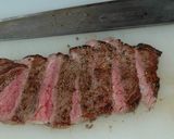 A picture of step 7 of Beef Steak with Mustard Sauce Salad.