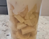 Foto del paso 2 de la receta: Papilla de plátano, manzana y pera