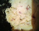 A picture of step 6 of Grits bacon and cheese.