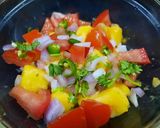 A picture of step 5 of Simple mango salsa.
