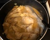 A picture of step 2 of Chicken Enchiladas.
