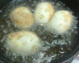 Foto del paso 4 de la receta: Huevos clásicos rellenos de atún y fritos