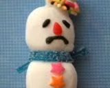 A picture of step 5 of Marshmallow Snowmen.