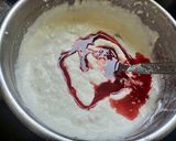 A picture of step 2 of Roohafza shrikhand.